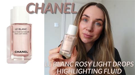 chanel le blanc rosy light drops|chanel rosy light drops review.